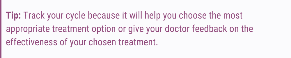 tracking your cycle with endometriosis