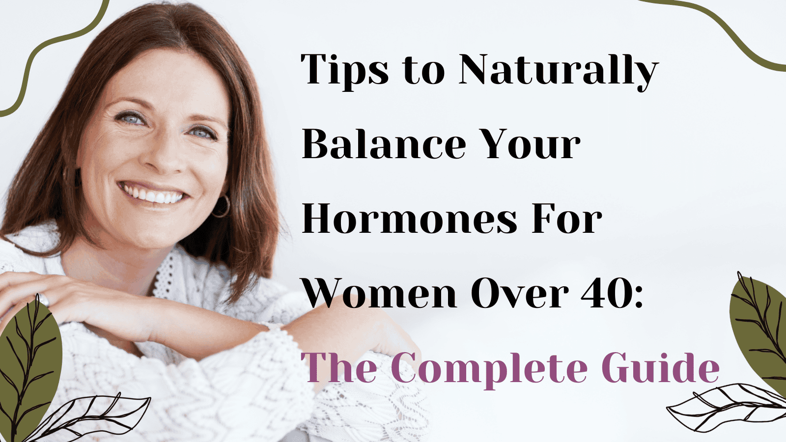 hormonal balance for women 40+