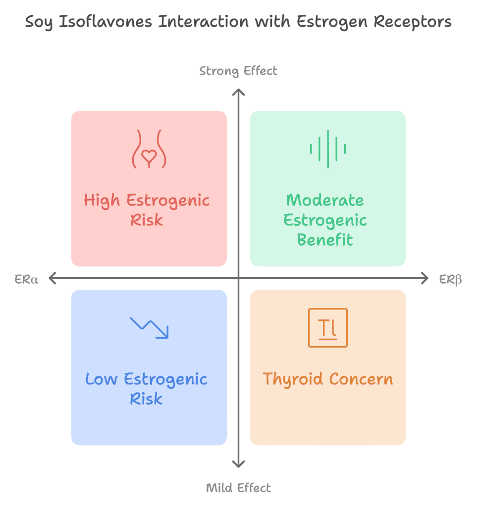 how does soy isoflavon work